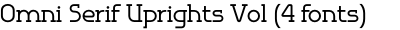 Omni Serif Uprights Vol (4 fonts)